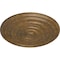 Ekena Millwork Carton Ceiling Medallion (For Canopies up to 2 5/8"), Hand-Painted Rubbed Bronze, 12 5/8"OD x 1"P CM13CARZS - alternate 2